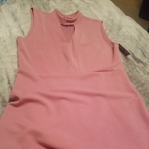 Fitted mini dress